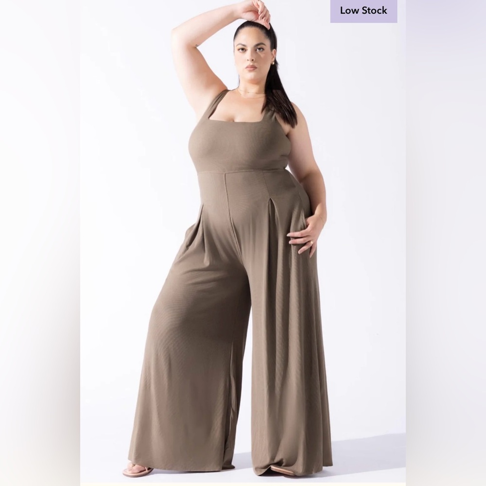 POPFLEX go with the flow jumpsuit small petite in leafless tree